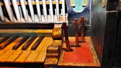 Varhanní pozitiv (detail)