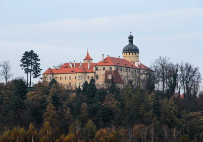 Celkový pohled na hrad od JV