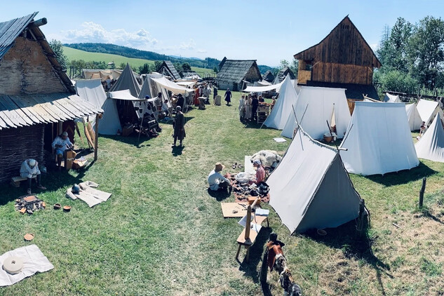 oživlý skanzen Curia Vítkov